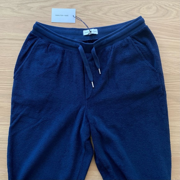 Hamilton and Hare indigo terry trackpants, M - NWT - Picture 5 of 14
